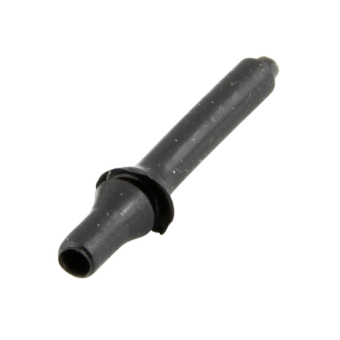 Sleeved Rubber Grommet, 3/32" ID x 1/16" Groove Width x 3/16" Groove Dia. x 1-1/4" O/A Thickness, P.V.C. by Spaenaur Inc.