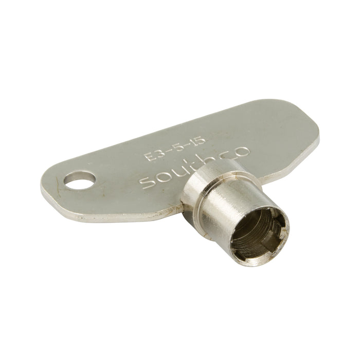 Tubular Key for Large Compression Latch Steel Nickel Plated