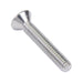 Security Screw, Flat Head Spanner Drive, 1/4"-20 UNC x 3/8" Length, Stainless Steel by Spaenaur Inc.