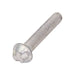 Security Screw, Flat Head Security Hex Socket Drive, 5/16"-18 UNC x 1-1/2" Length, Stainless Steel by Spaenaur Inc.