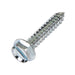 Tapping Screw, Hex Washer Head Slotted Drive, Type AB, #12 x 7/8" Length, Steel Zinc Plated by Spaenaur Inc.