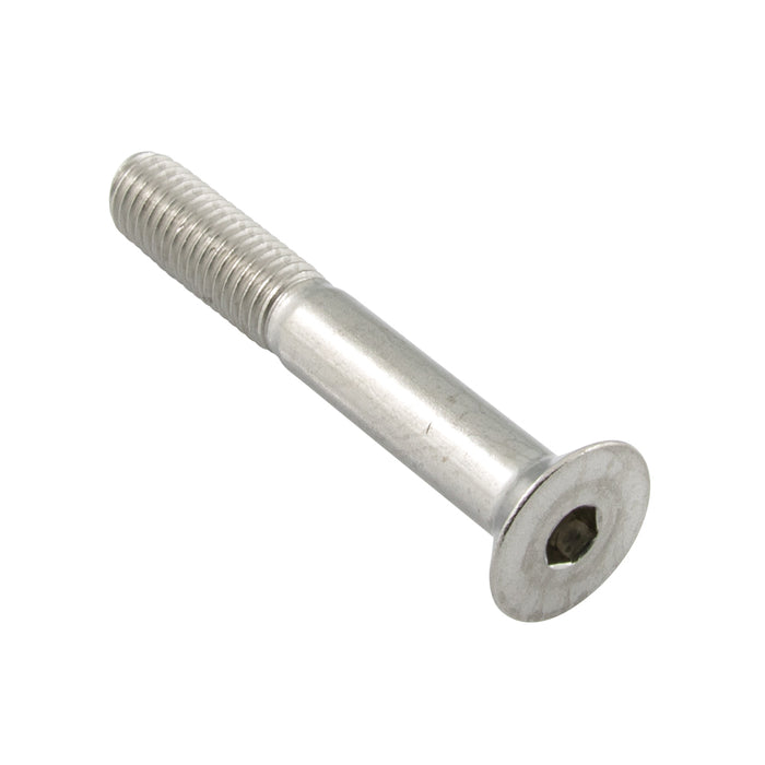 Flat Head Hex Socket Cap Screw M3 x 0.50 x 25mm LG Fully Threaded A2 Stainless Steel DIN 7991/A2/Full M3X25