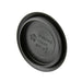 Plug Button Plastic Flush Type 4" Hole x .05/.13" Panel TH Polyethylene, Black by Spaenaur Inc.