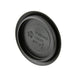 Bouton à enfoncer en plastique, type encastré, trou de 1 3/4 po x panneau de 0,03/0,08 po, polyéthylène TH, noir, par Spaenaur Inc.