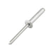 Pop Rivet Domed Head Open End 3/16" D x .440" L x .126/.250" Grip Aluminum Rivet/Aluminum Mandrel IFI Spec. 114 Grade 11 by Pop®