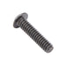 Security Screw, Flat Head Security Hex Socket Drive, #6-32 UNC x 1/2" Length, Steel Plain by Spaenaur Inc.