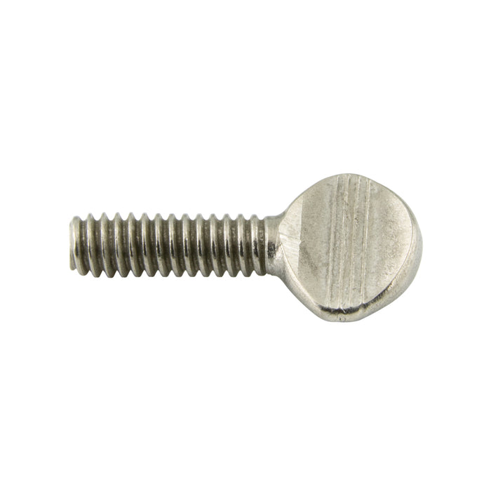 Thumb Screw, with Shoulder, #10-32 UNF x 1/2" LG 18-8 Stainless Steel