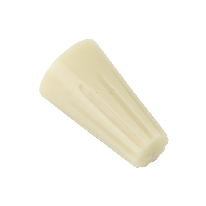 Wire Nut Twist-On without Insert 2 or 2 x #18, 2 x #16 Nylon Ivory by Spaenaur Inc.