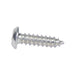 Tapping Screw, Button Head Security Hex Socket Drive, #10 x 1-1/4" Length, Steel Zinc Plated by Spaenaur Inc.