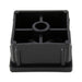 Plug Glide for 16/18 Gauge Square Tube 1" x 1/4"-20 Polyethylene Black by Spaenaur Inc.