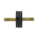 Bolt-On Anti-Vibration Mount 3/4" DIA with 1/4-20 Screw (2 Ends) Natural Rubber Black, 40-50 Duro by Spaenaur Inc.