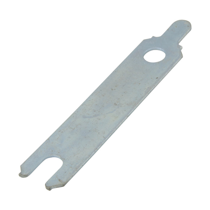 Cale d'alignement pour débutants, 5 po de long x 15/16 po de large, pour voitures G.M. 1970-1979 Épaisseur de 1/64 po, largeur de fente de 3/8 po Acier à faible teneur en carbone zingué par Spaenaur Inc.