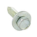 Sems Machine Screw Hex Head With, 17.0mm OD Washer Head, Ca Point, M6.3 X 1.00 Pitch X 25mm Length, Low Carbon Steel, Zinc Plated by Spaenaur Inc.