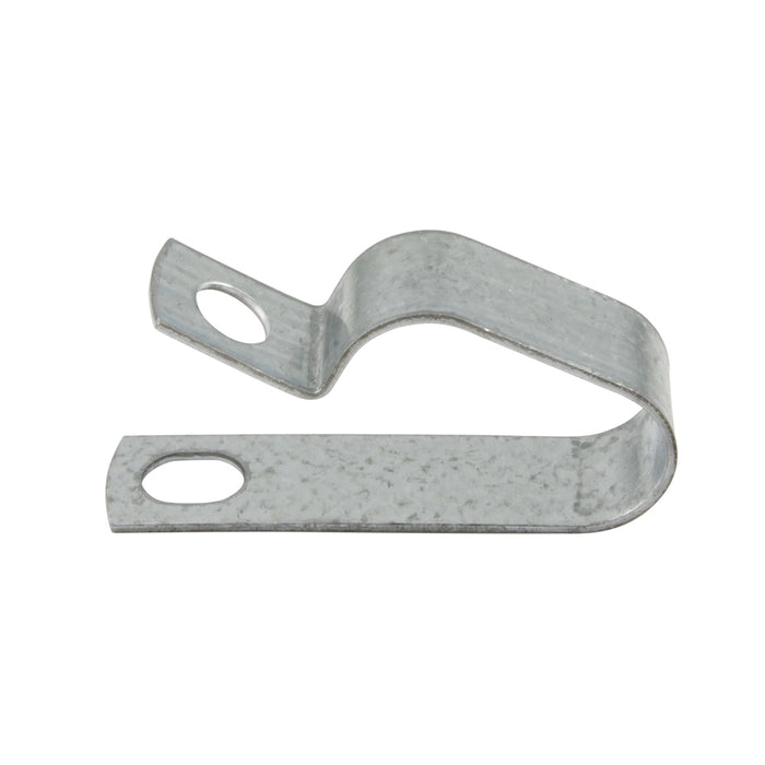 Colliers de serrage doubles - Type fermé (isolés en PVC) Diamètre intérieur du tube 1 po, entraxe 0,968 po Acier zingué avec coussin en vinyle noir chromate transparent par Spaenaur Inc.
