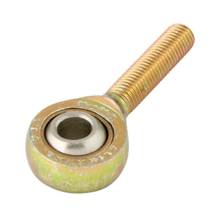 Rod End, Alinabal V Series, Male 1/2"-20 UNF Thread Mild Steel Plated Housing by Spaenaur Inc.