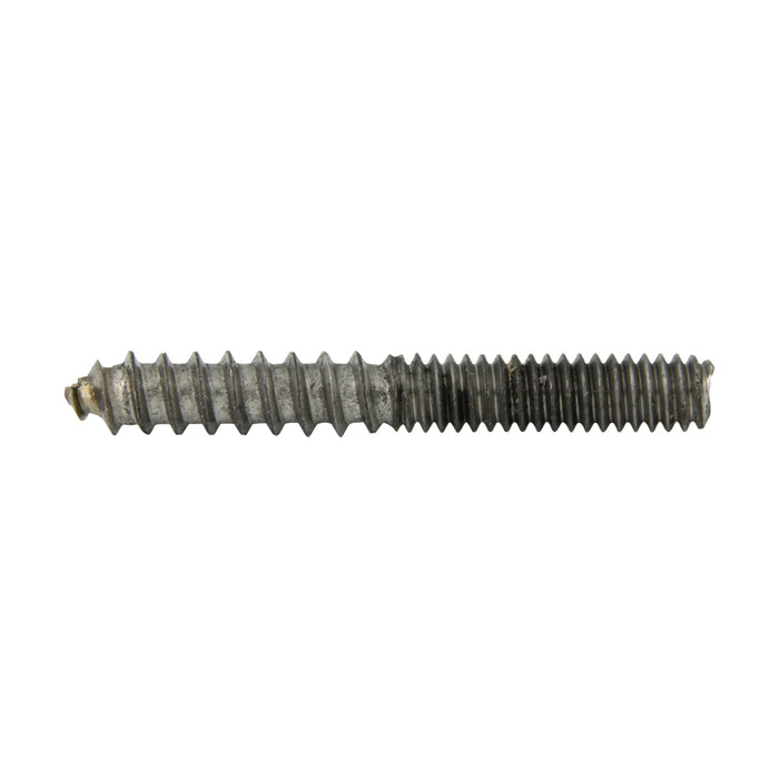Hanger Bolts, Fully Threaded, 1/4"-20 x 1-1/2" Length, Steel Plain by Spaenaur Inc.