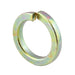 Split Lockwasher High Collar Style M10, Plain Ends Spring Steel Yellow Zinc DIN 7980/ST-YZ M10 by Spaenaur Inc.
