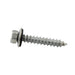 Self-Drilling Screw, Type B, Neo-bond Washer Head, #14 x 4" Length, Stainless Steel 304 by Spaenaur Inc.