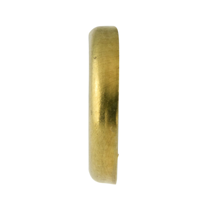 Terminal Cup Washer, for Binding Head Screw Size #14 (37/64" OD x 5/64" Inside Hgt) Brass Plain