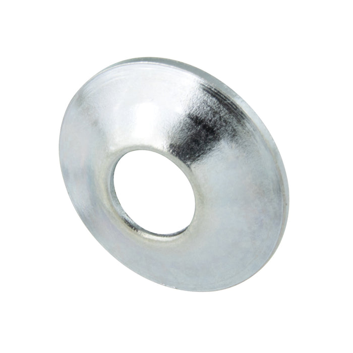 Rondelle à tête fraisée affleurante pour vis à tête ovale n° 8, diamètre intérieur n° 8 x diamètre extérieur 1/2", en acier zingué, fabriquée par Spaenaur Inc.
