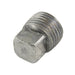 Square Head Magnetic Pipe Plug Disc Style Magnet 1"-11 1/2 NPTF x 1.33" O/A LGTH "Ceramic I" Magnet Steel Body by Spaenaur Inc.