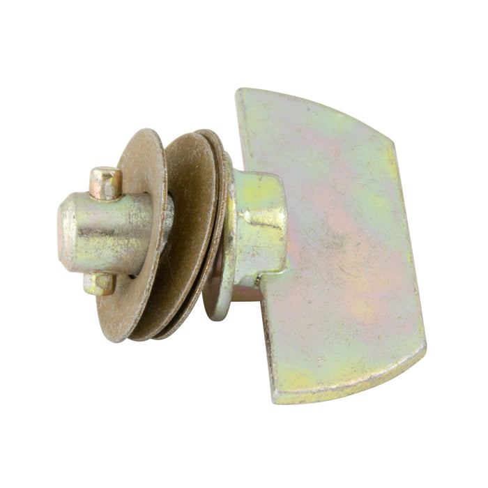 1/4-Turn Fastener Stud Assembly Fixed Wing Head for .035-.064" total Thickness Steel Zinc Pl W/Gold Irridite by Spaenaur Inc.