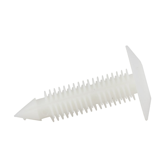 Fixation pour panneaux de garniture 3/4 po de tête x 1 5/16 po de longueur totale x 9/32 po de trou 6/6 nylon par Spaenaur Inc.