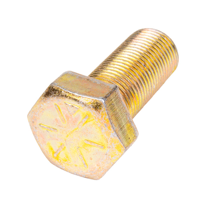 Hex Head Cap Screw Sae 1/4"-28 UNF x 3" Grade 8 Medium Carbon Alloy Steel Zinc Plated with Yellow Dichromate ANSI B18.2.1-1965