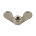 Écrou à oreilles, DIN 315, modèle lourd, M6 x 1,00, laiton nickelé DIN 315/BR-NP M6 par Spaenaur Inc.