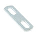 Plaque de fixation pour boulon en U, pour boulon en U de 2 po, 3/4 po de largeur x 3-23/32 po de longueur x 0,093 po d'épaisseur, en acier zingué par Spaenaur Inc.