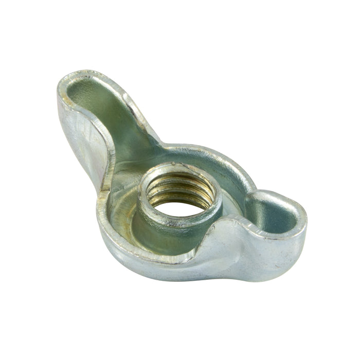 Écrou à oreilles en tôle, de forme plate, M4 x 0,7, à pas réduit, en acier embouti à faible teneur en carbone, zingochromaté, fabriqué par Spaenaur Inc.