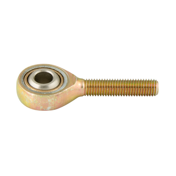 Rod End with Bearings, Alinabal V Series, Plated Steel Housing, Phosphor Bronze Race, Hardened Plated Steel Ball Male 3/4"-16 Left Hand THRD Mild Steel