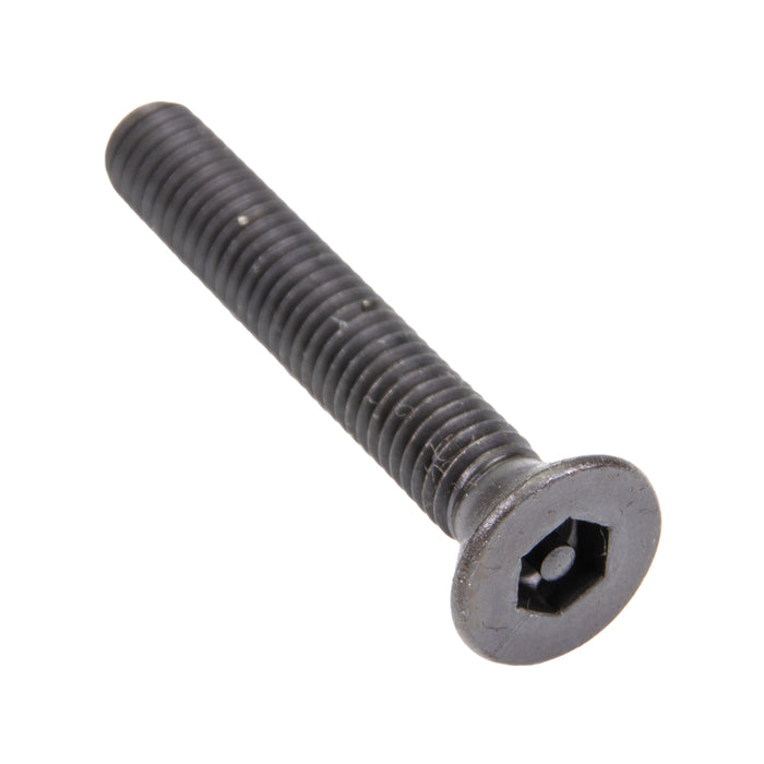 Security Screw, Flat Head Torx TR25 Drive, #10-32 UNF x 1-1/4" Length, Steel Plain by Spaenaur Inc.