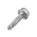 Self-Drilling Screw, Indented Hex Washer Head, #8-18 x 3/4" Length, Stainless Steel 410 by Spaenaur Inc.