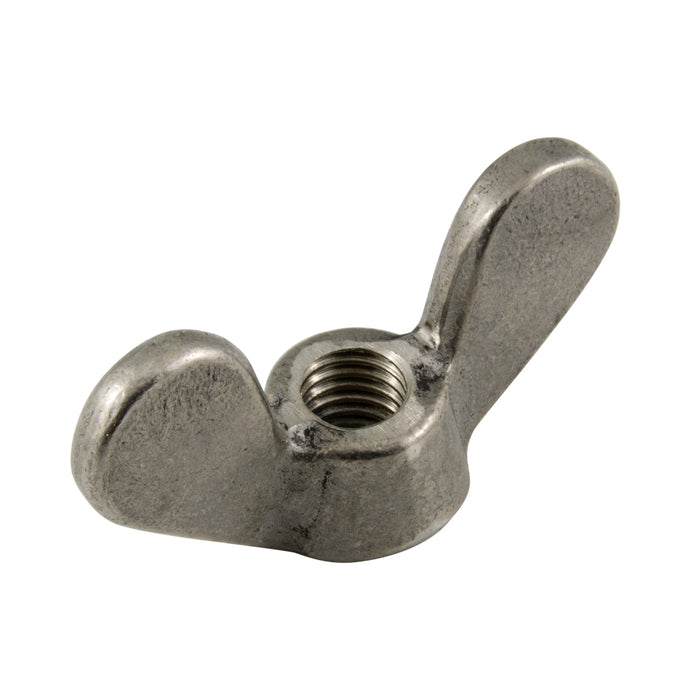 Wing Nut, American form M4 x 0.7 Pitch (17.6 W x 8.6 HT) A2 Stainless Steel by Spaenaur Inc.