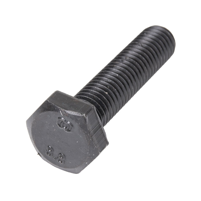 Hex Head Cap Screw, DIN 933 M10 x 45mm LG, Full Thread Class 5.8 Steel Plain Finish DIN 933/5.6 M10X45 by Spaenaur Inc.