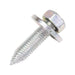 Sems Machine Screw Hex Head With, 17.0mm OD Washer Head, Ca Point, M6.3 X 1.00 Pitch X 25mm Length, Low Carbon Steel, Zinc Plated by Spaenaur Inc.