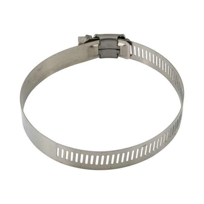 Gear Clamp 2-1/2" Nom. (2 1/16"-3" I.D. Range) Stainless Steel Band, Steel Zinc Plated Screw