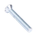 Machine Screw, Oval Head, Slotted Drive, M8 x 1.25 mm UNC x 50 mm Length, Steel Zinc Plated Trivalent by Spaenaur Inc.