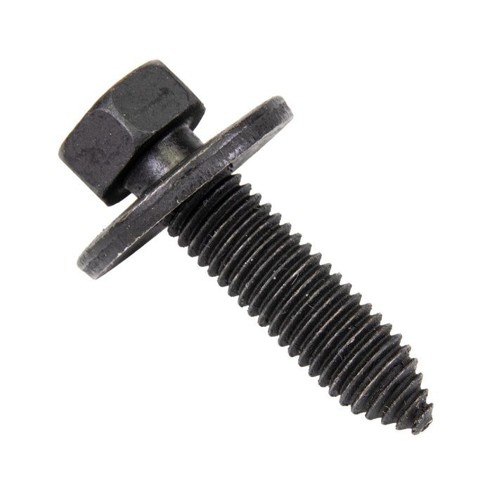 Sems Machine Screw Metric, Hex Head, With 28.6mm OD Flat Washer, M10 X 40mm 1.50 Pitch, Low Carbon Steel Phosphate Coated, And Oiled by Spaenaur Inc.