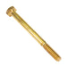 Hex Head Cap Screw 1/2"-13 UNC x 2 1/2" Brass ANSI B18.2.1-1981 by Spaenaur Inc.