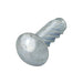 Type U Drive Screw, Round Head, #12 Gauge(0.209") x 3/4" Length, Steel Zinc Plated, ASME/ANSI B18.6.4 by Spaenaur Inc.