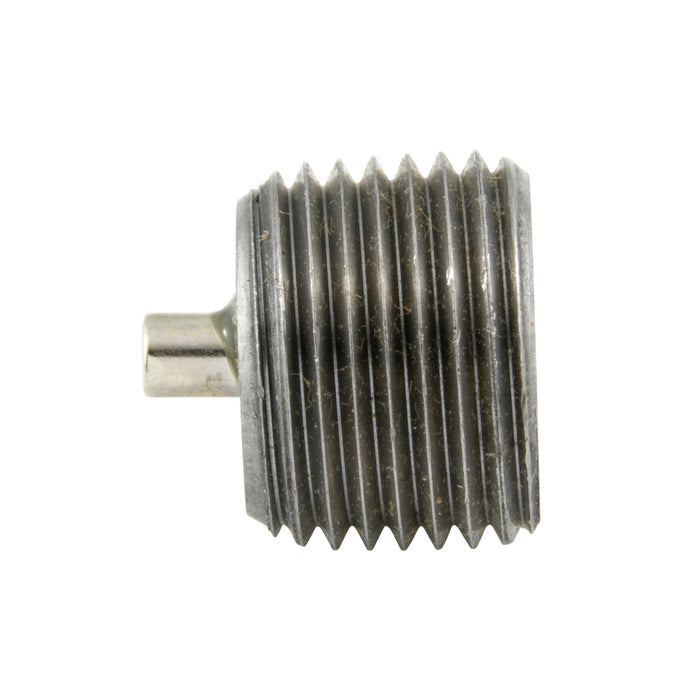 Hex Recessed Magnetic Pipe Plug Bar Style Magnet 3/4"-14 NPTF x .76" O/A LGTH Neodymium Magnet, Steel Body by Spaenaur Inc.