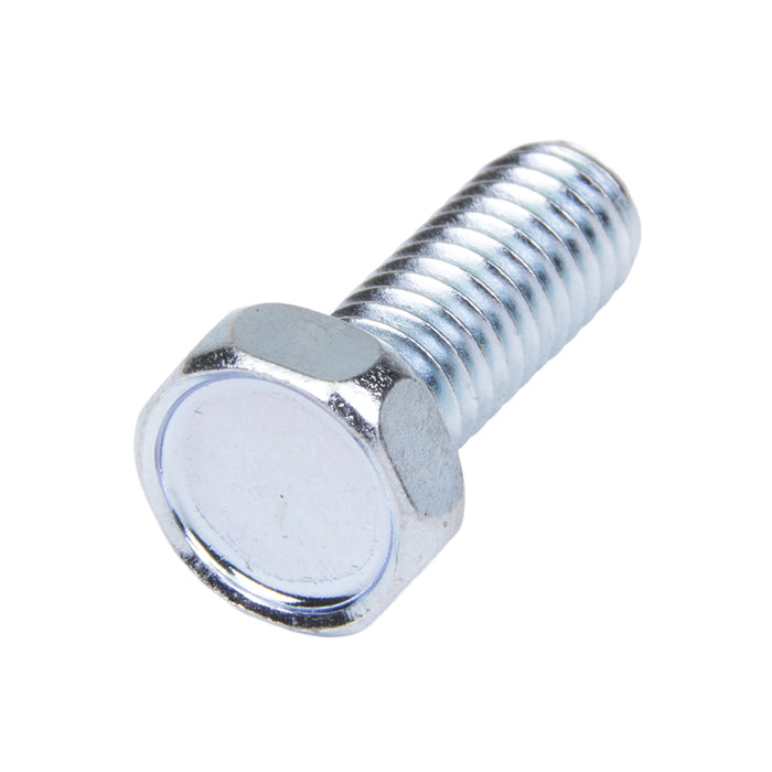 Machine Screw, Indented Hex Head, Unslotted Drive, #10-32 UNF x 1/2" Length, Steel Zinc Plated Trivalent by Spaenaur Inc.