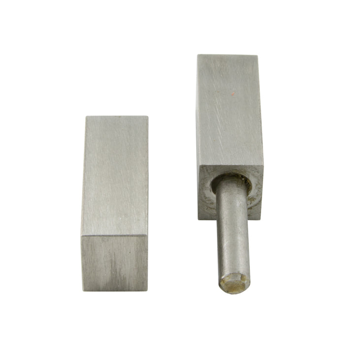 Charnières à levage à droite 100 mm O/A HT x 75 mm de largeur en acier inoxydable poli par Spaenaur Inc.
