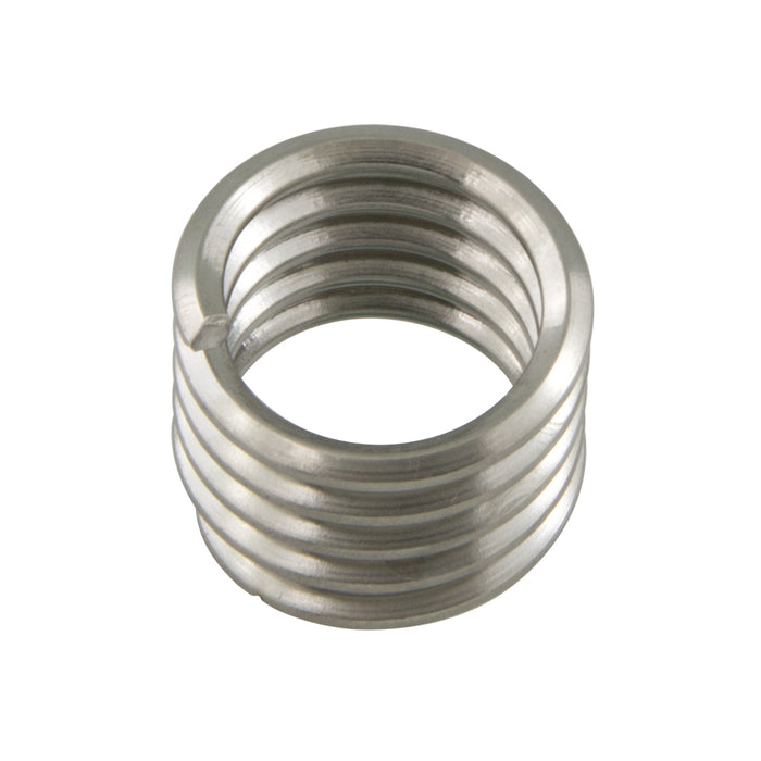 Helicoil Screw Thread Insert, Standard Free Running Style 3/8"-24 UNF x .562" LGTH 18-8 Stainless Steel Plain