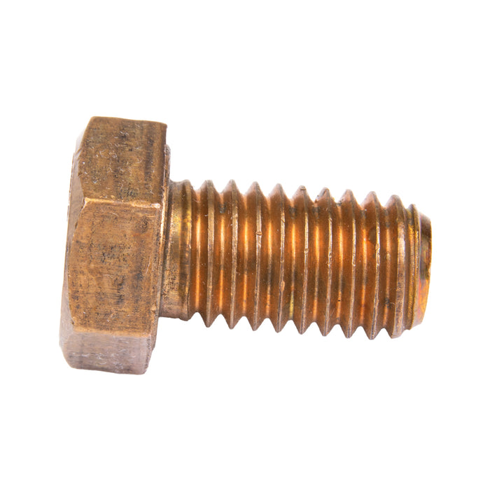 Vis à tête hexagonale 3/4" - 10 UNC x 2 1/2", en bronze au silicium, conforme à la norme ANSI B18.2.1-1981, fabriquée par Spaenaur Inc.