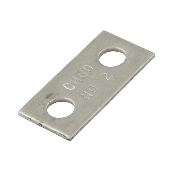 Plaque pour boulon en U Compatible uniquement avec les boulons en U 1/4" x 9/16" en acier inoxydable 18-8 de Spaenaur Inc.