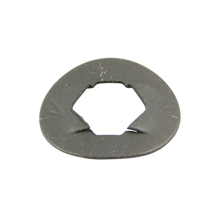 Écrou à ressort rectangulaire à emboîter pour goujons ronds .156"DIA (.75"LG x .44"W x .012"TH) Acier à ressort traité thermiquement Trempé dans de l'huile soluble par Tinnerman®