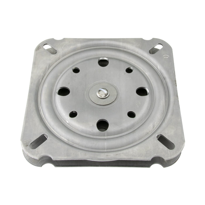 Revolving Swivel Plate W/60 Bearings, 10 1/4" Square x 7 61/64" Holes Center to Center Steel by Spaenaur Inc.